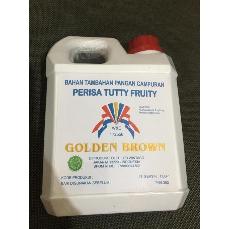 

Golden Brown Perisa Tutty Fruity 1Kg Pasta Food Essence Flavour