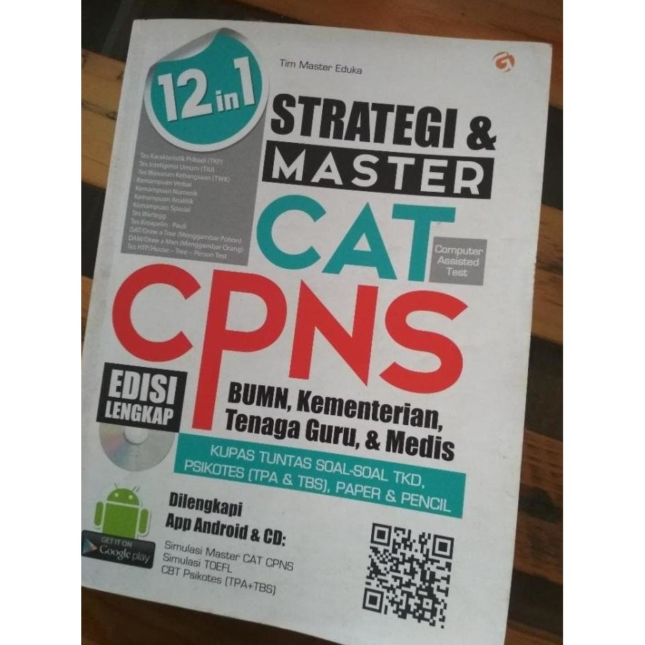 

buku Strategi & Master CAT CPNS