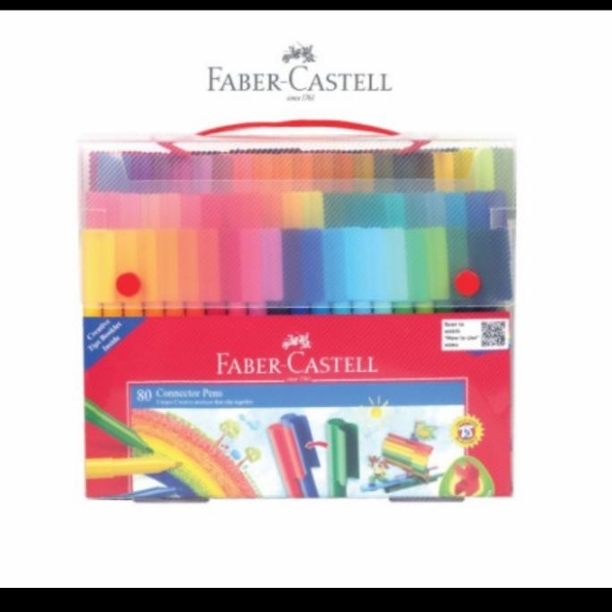 

Spidol Faber-Castell Connector Pen 80 Warna