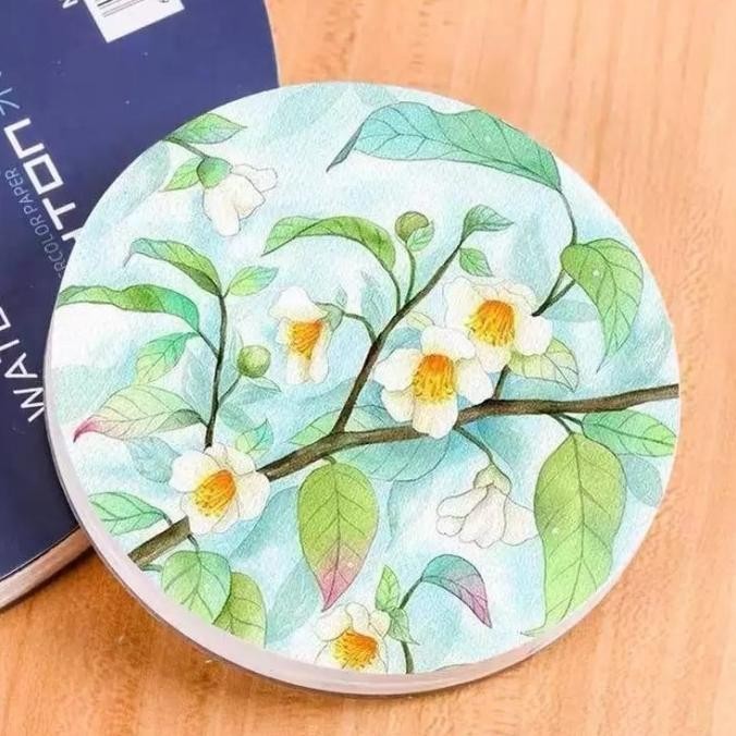 

Leyton Round Watercolor Block 300Gsm 100%Cotton 21X21Cm