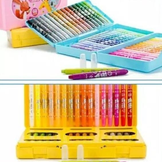

Esw Grasp Original Crayon Putar 48 Warna Tipe 602