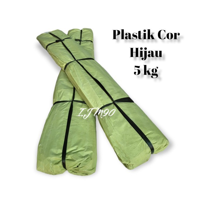 

Terbaru Plastik Cor Hijau Butek 5Kg Panjang +-50 Meter Promo Terlaris