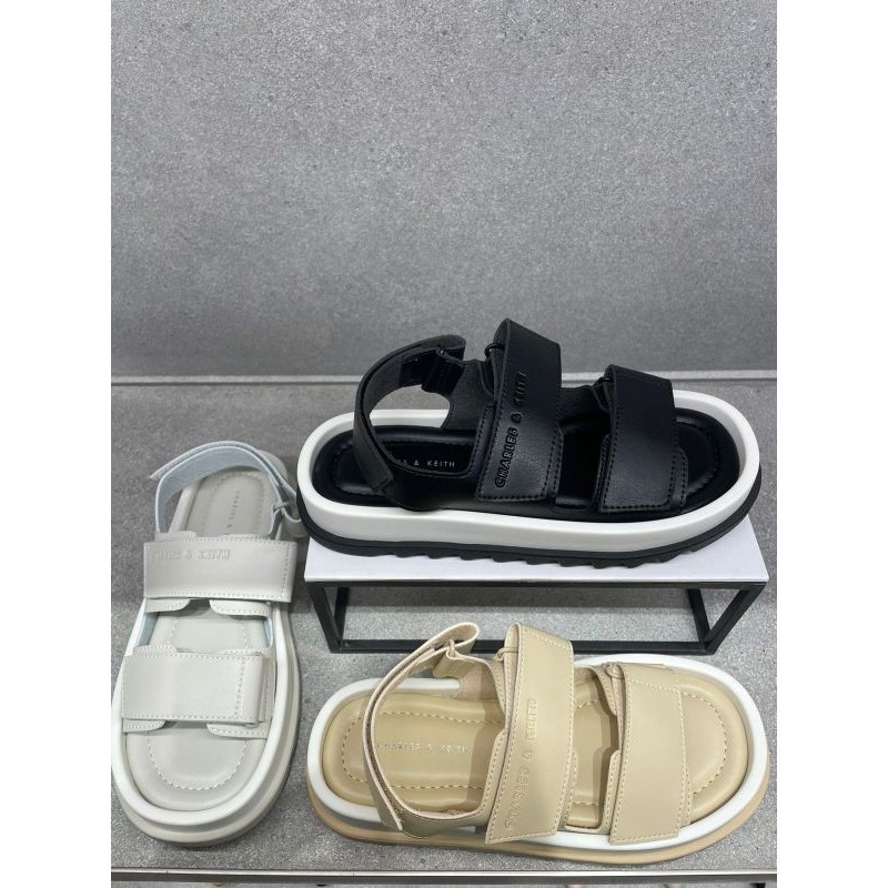 #1-70380980 BUCKLEd Sport - Jast[p] CK ORIGINAL COUNTER SANDAL PLATFORM STRAP VELCRO SLINGBACK STORE