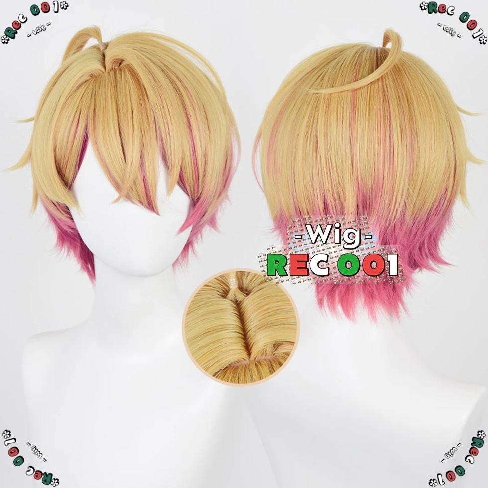 Wig Hoshino Aquamarine Cosplay OSHI NO KO Orang Dewasa/Anak-Anak Dapat Menggunakannya
