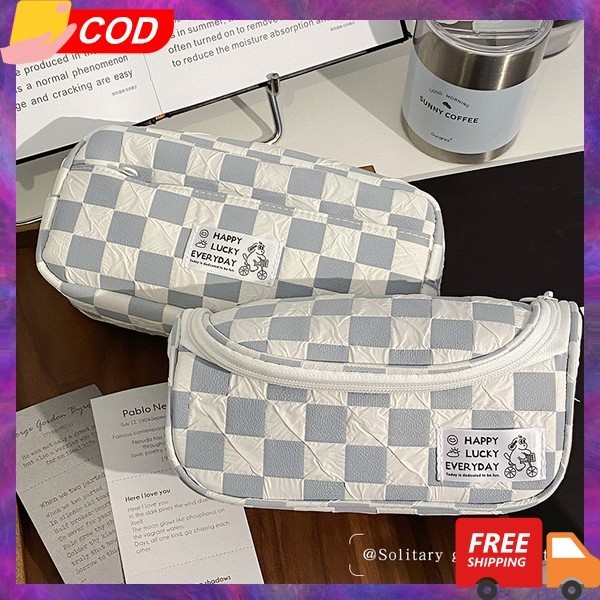 

Pouch Wadah Dosgrip Untuk Sekolah Pensil Tepak Disgrip Murah Aesthatic Pengsil Lucu Korean Style Viral Kotak Pencil Multifungsi Tempat Pensil Aesthetic Pencil Case Cewek Cowok Disgrib Tempat Pensil Kotak Dusgrip Anak Lak Tempat Pensil Kotak-Kotak Krim Kap