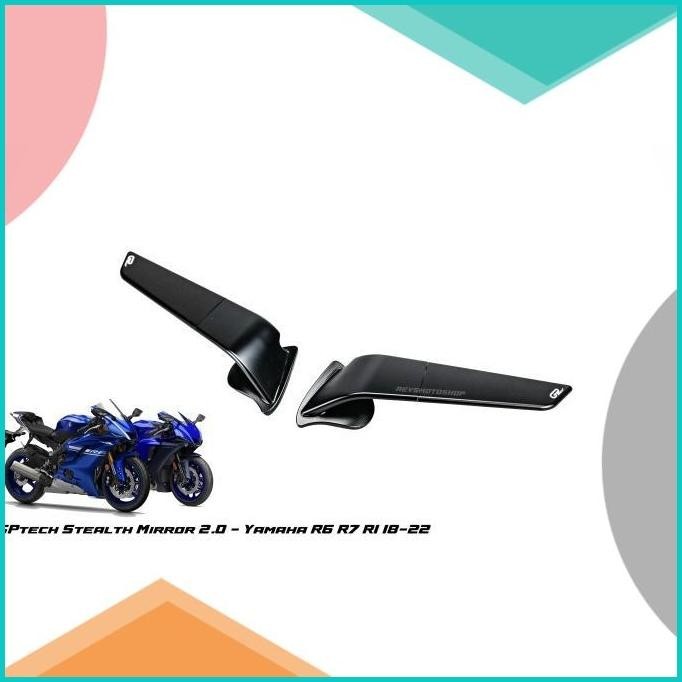 GPTECH SPION WINGLET CNC STEALTH V.2 YAMAHA R6 R1 18- 13m4yZ4 accessor