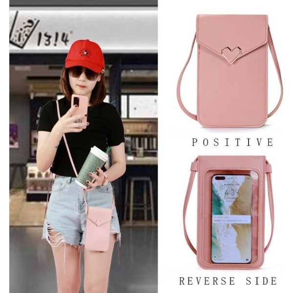 TS151 TAS SELEMPANG WANITA LOVE SYMBOL WOMEN SLING BAG