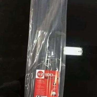 

Kable Ties/kable tis/kabel ties 9 x 500 mm Black and hitam &putih