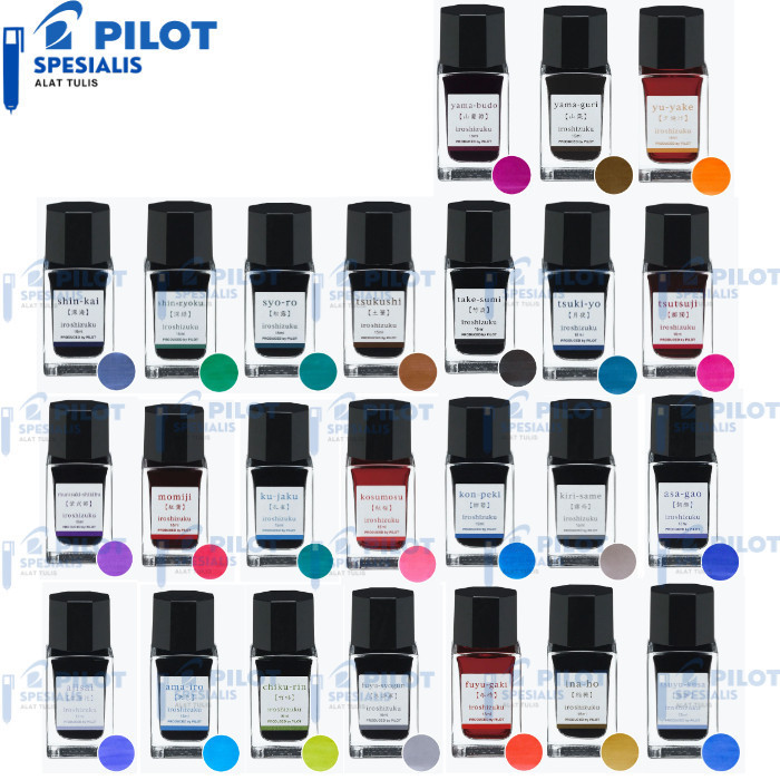 

Terlaris PILOT IROSHIZUKU INK / TINTA IROSHIZUKU INK-15-INT Fountain Pen SALE