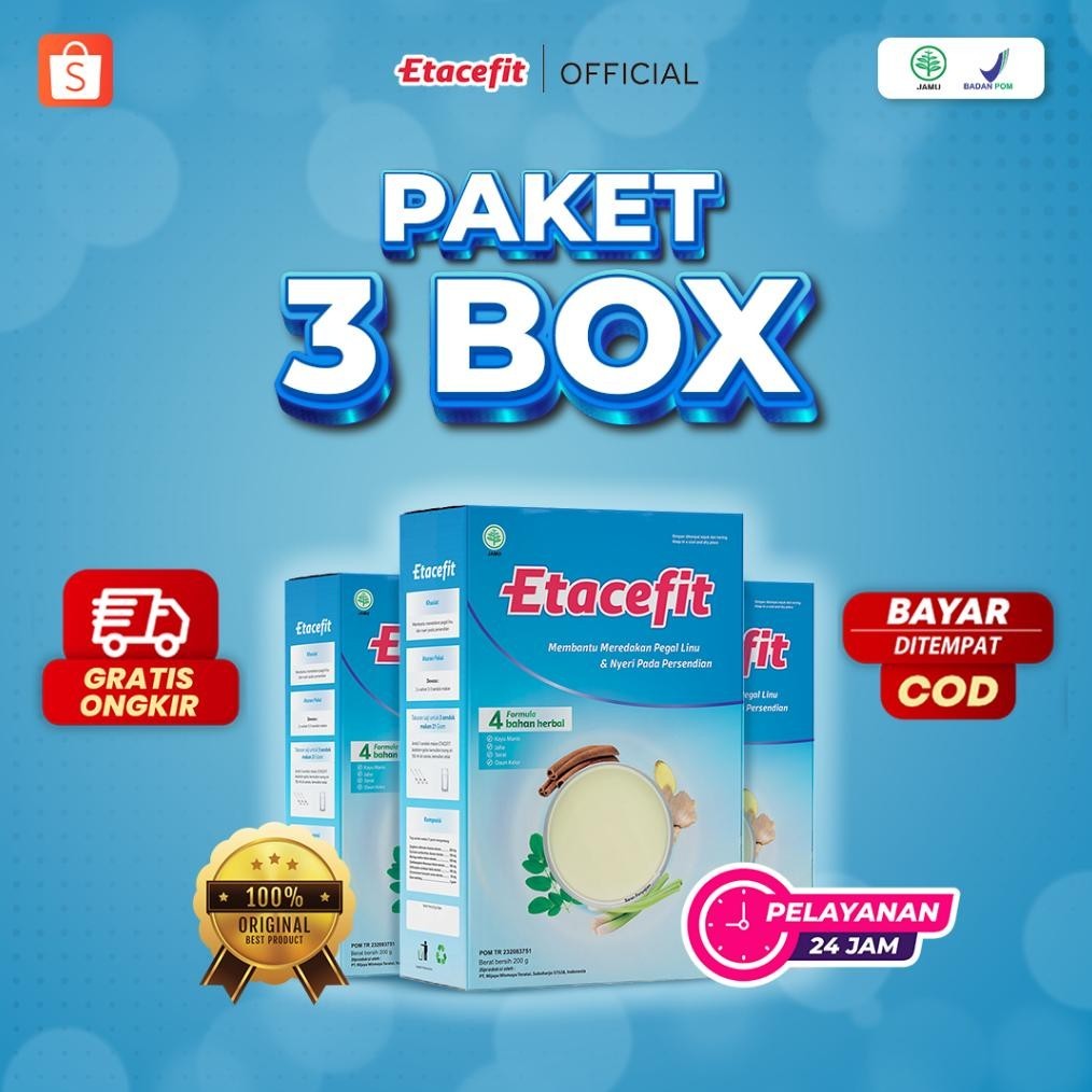 

PRODUK TERBARU [3 BOX] ETACIT SUSU ETAWA PREMIUM UNTUK KESEHATAN SENDI DAN TULANG