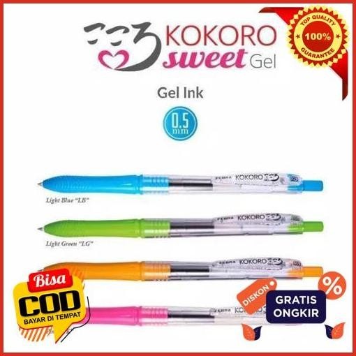 

Promo (1Pcs) Pulpen Zebra Kokoro Sweet 0,5Mm Jaminan Mutu
