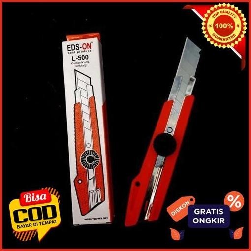 

Bisa Cod Cutter Besar Eds-On Vanco L-500 / Silet / Pisau Cutter Qc Pass