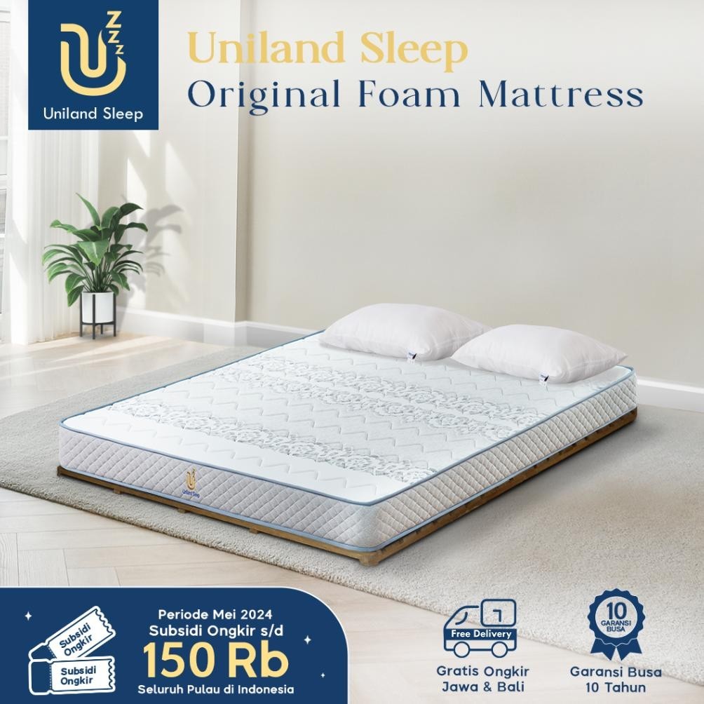 Uniland Sleep 90x200 / Single Size / Kasur Busa / Pocket Spring