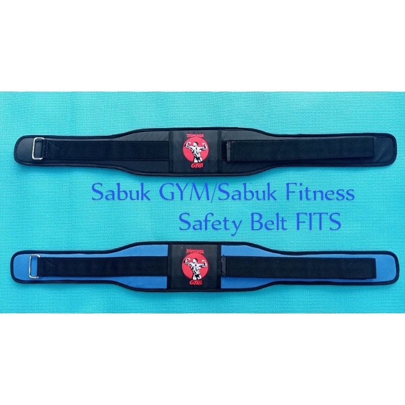 [LOOK STYLISH] SABUK GYM/SABUK FITNESS.Sabuk Angkat Beban Pria&Wanita Safety Belt FITS