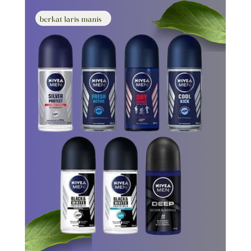 

TERMURAH!! NIVEA MEN DEODORANT ROLL-ON 60ML