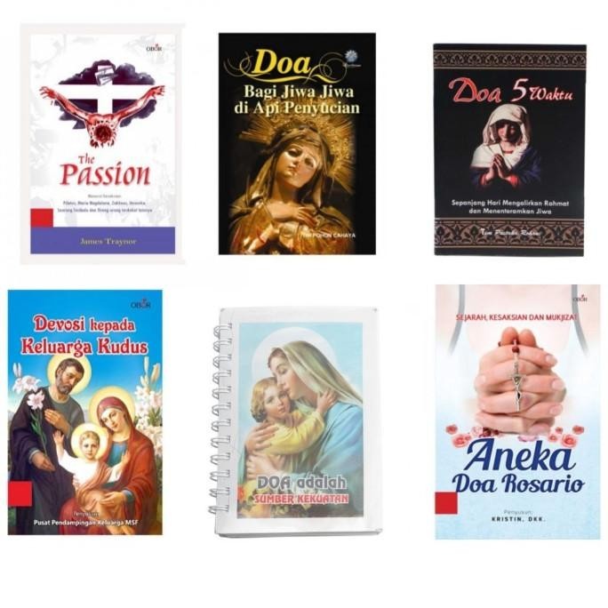 

Kumpulan Buku Doa Doa Katolik - Buku Rohani Harian,Devosi Novena Maria