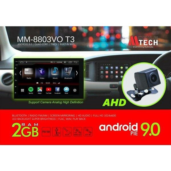 MTECH Android MM-8803V - Head Unit Mtech Android MM 8803 V - NEW