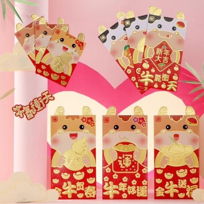 

OLH - SALE Angpao Panjang Imlek Murah Angpao 3D Kuping Sincia Kado Hampers TERLARIS