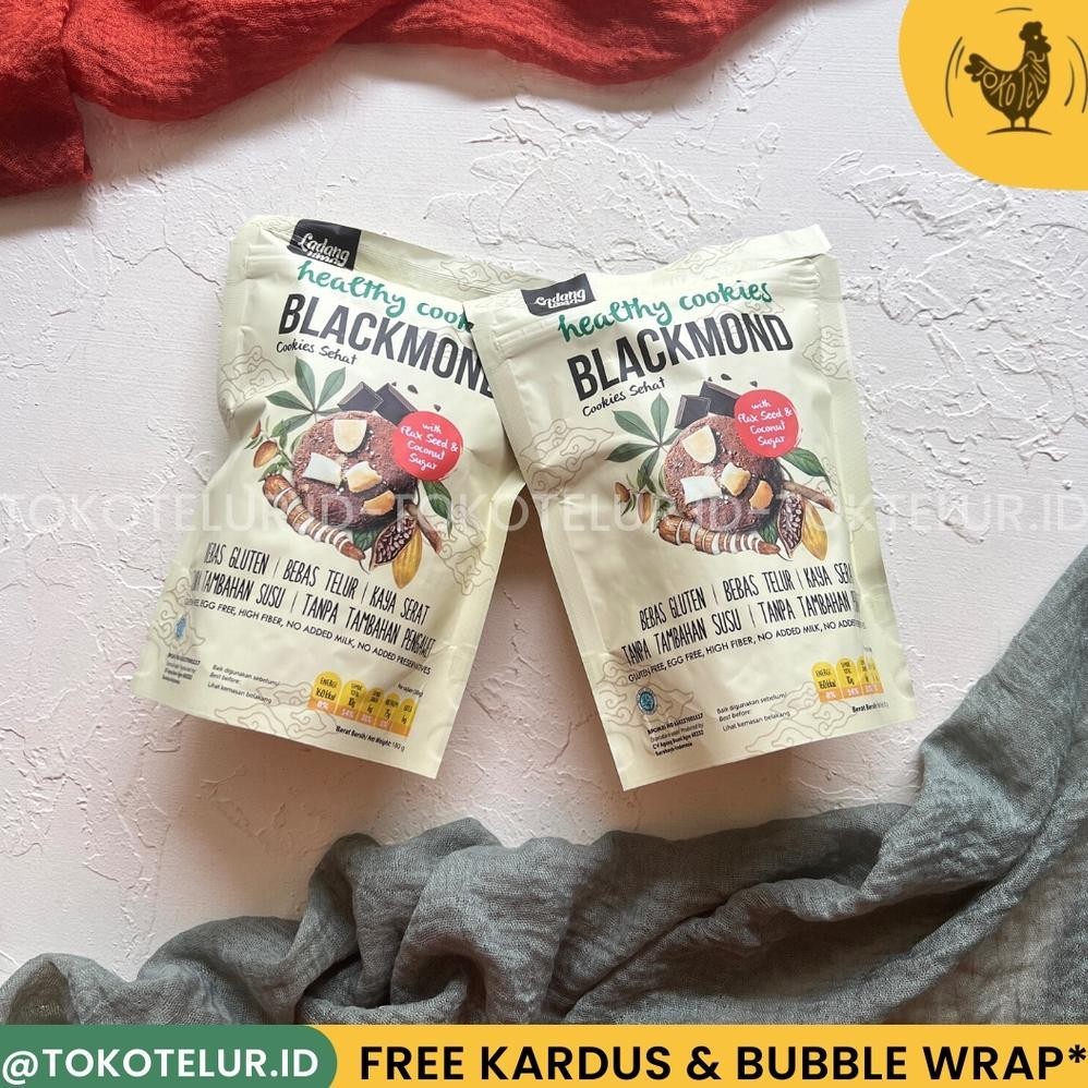 

LADANG LIMA - Gluten Free Blackmond Cookies (180 Gram) Kemasan Pouch ZipLock