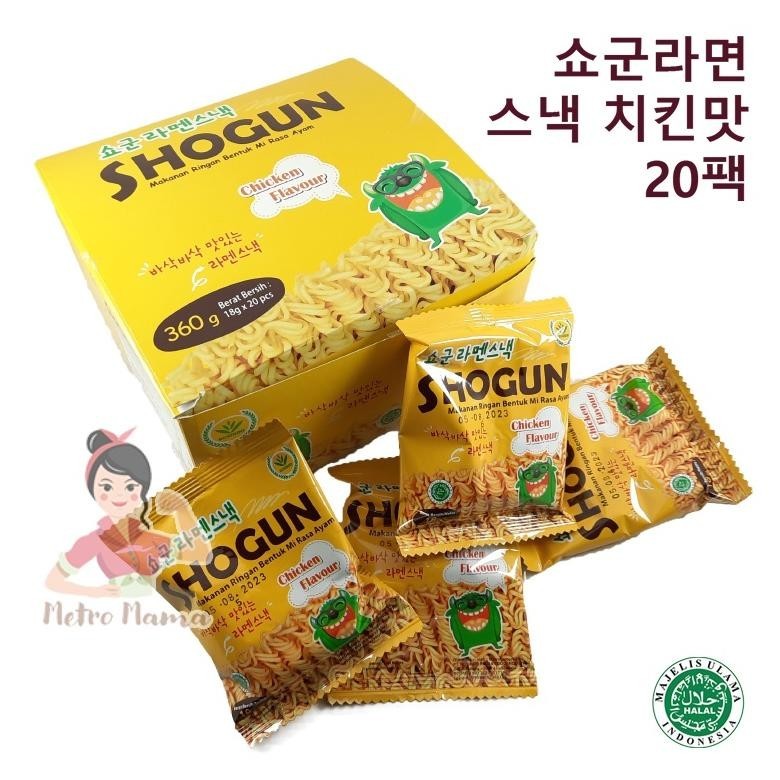 

SNACK MIE KREMES KOREA SHOGUN 1BOX KAARO SNACK JAKARTA ORIGINAL