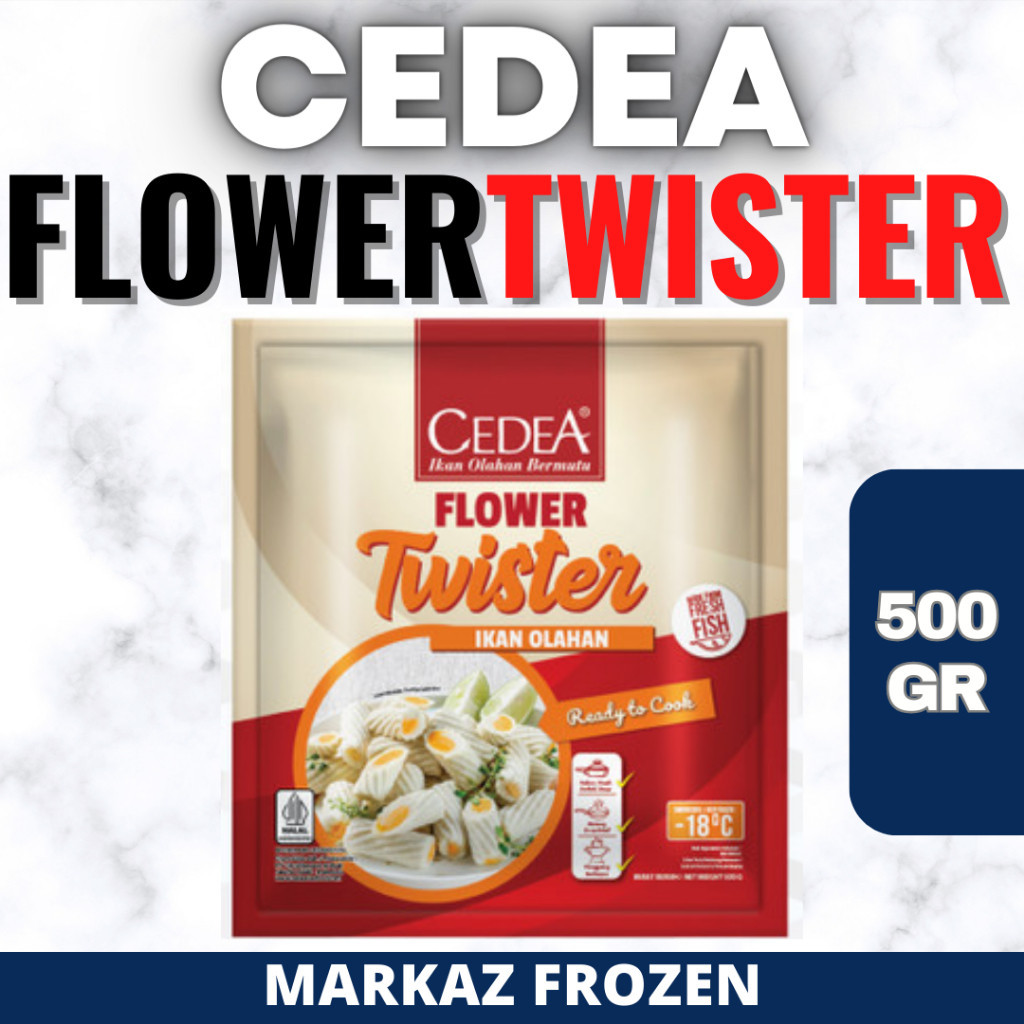 

CEDEA FLOWER TWISTER 500GR (24/Q)