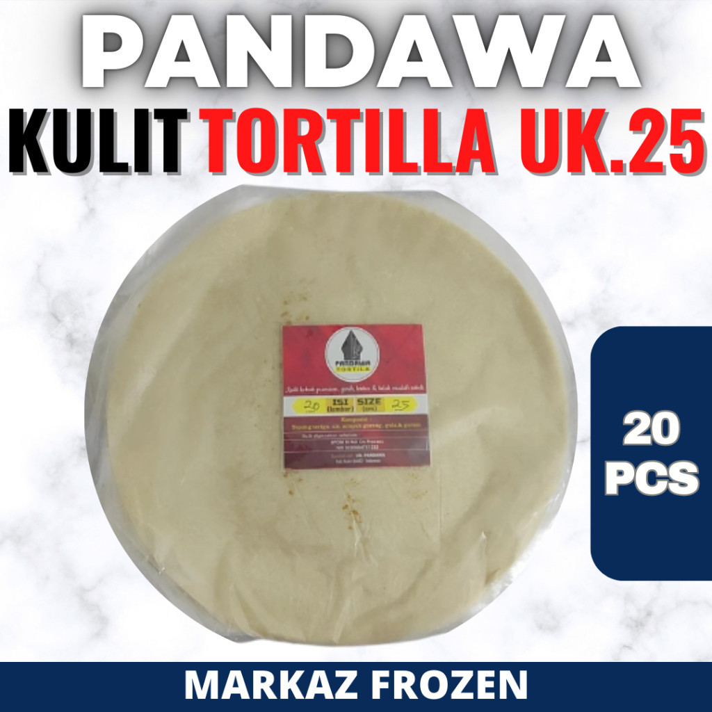 

PANDAWA TORTILLA 25CM (25/Q)