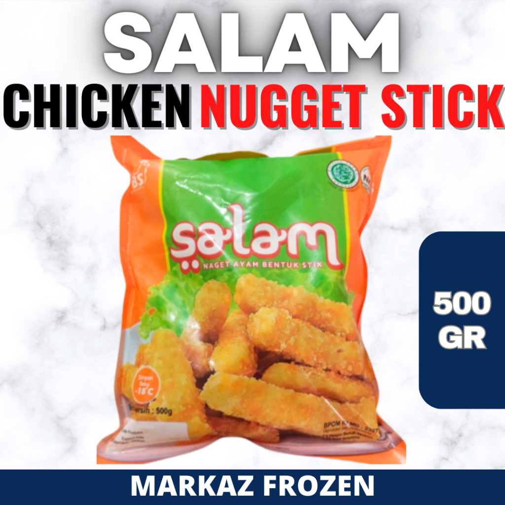 

SALAM NUGGET STICK 500GR (10/Q)