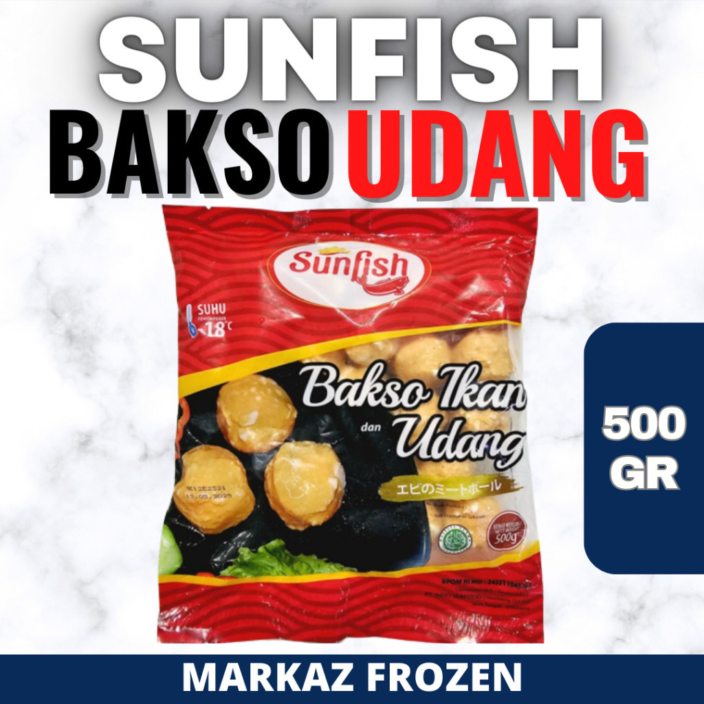 

SUNFISH BAKSO UDANG 500GR (24/Q)