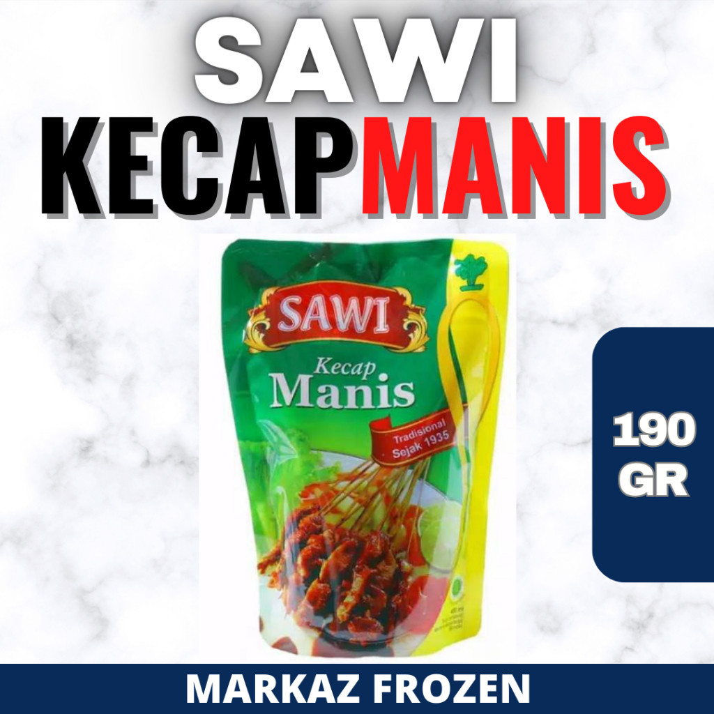 

SAWI KECAP MANIS POUCH 190GR (24/Q)