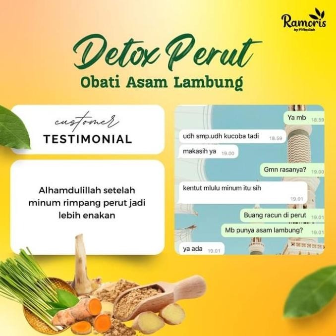 

RAMORIS/TEH RIMPANG JAHE KUNYIT SEREH LENGKUAS/DIET HERBAL ALAMI H24ID