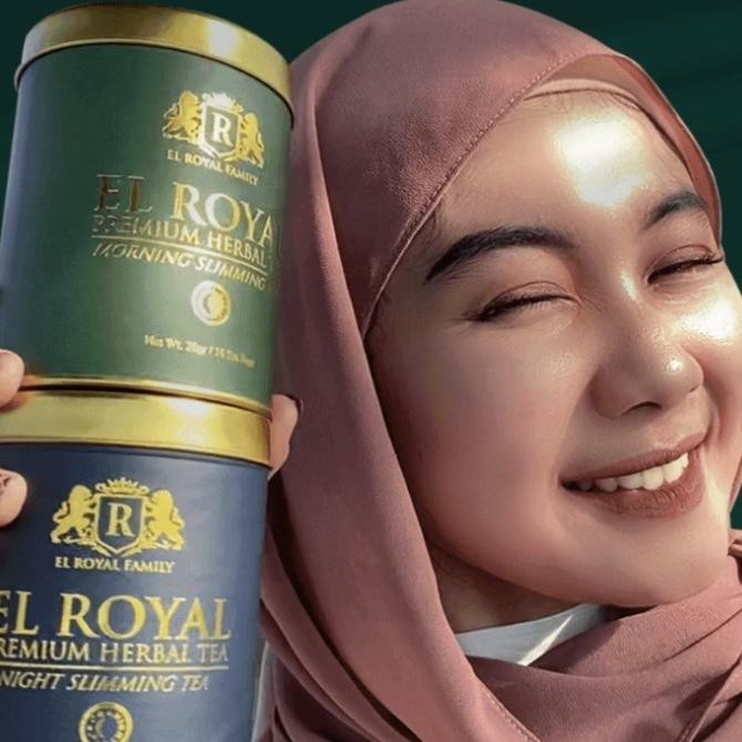 

El Royal Tea Premium Herbal Tea pelangsing Teh El Royal H24ID