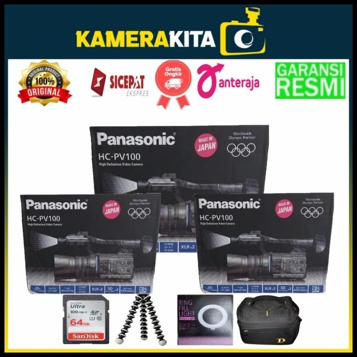 Panasonic Hc-Pv100 Hd Camcorder / Panasonic Hc-Pv100