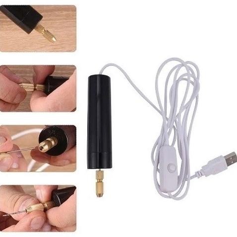 

Elektrik Bor Mini Usb Portabel 5V Alat Ukir Tangan Genggam Profesional