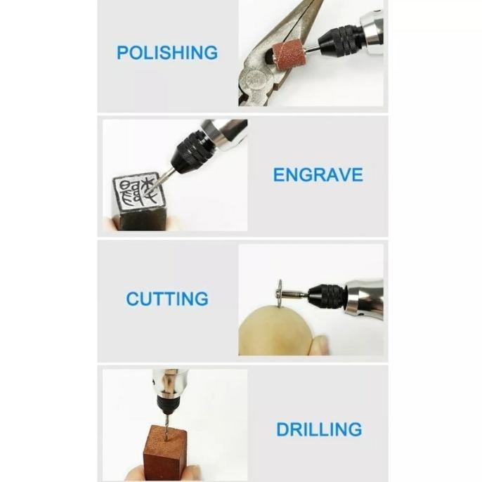 

22Pcs Alat Ukiran Kit Multi-Fungsional Listrik Mikro Pengukir Pena