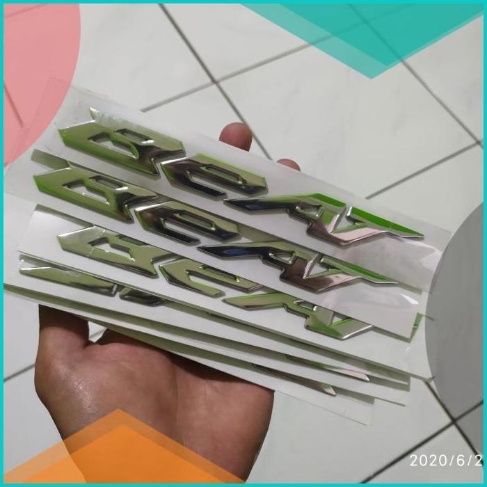 emblem beat timbul ori honda 13m4yZ4 last stok