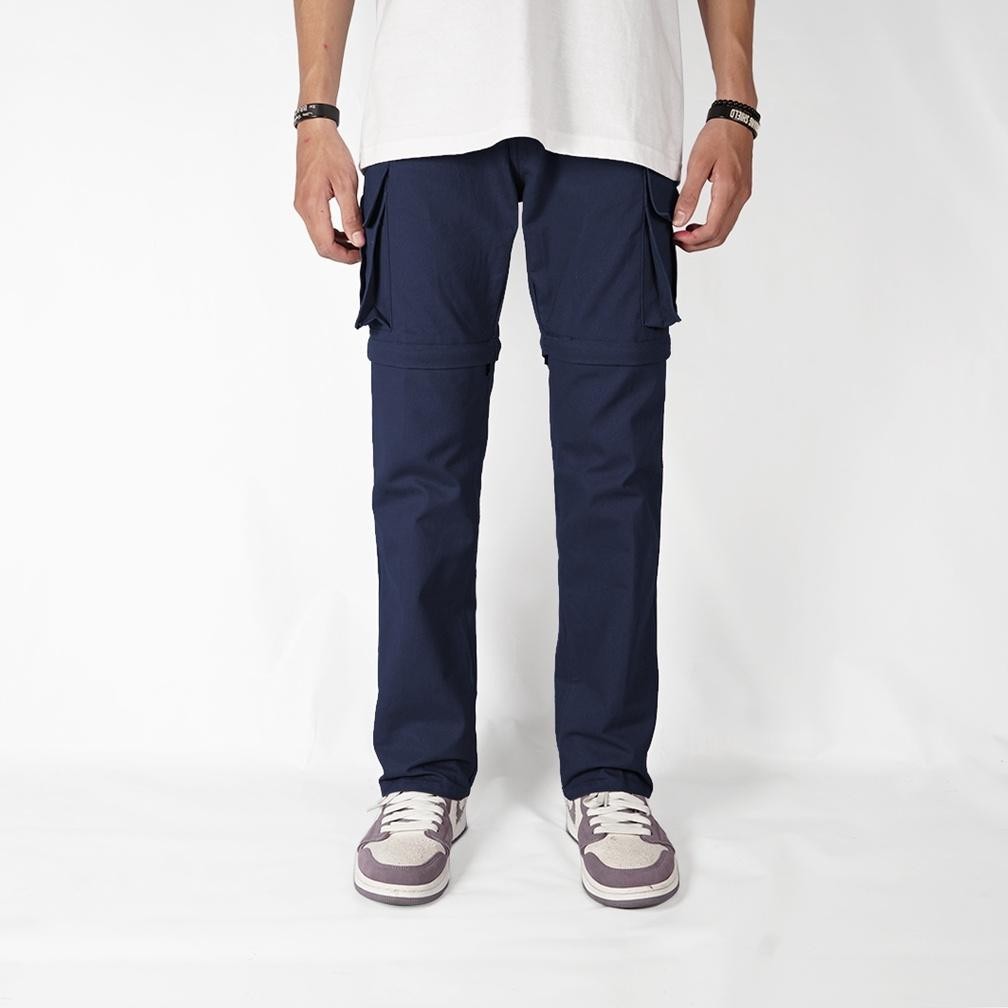 Celana Panjang Tactical Pria Celana Pdl Long Cargo Pants Navy