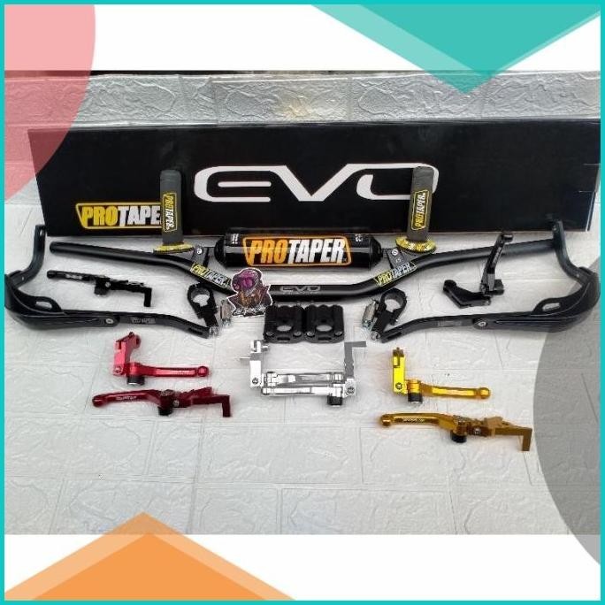 Paket Stang Fatbar Evo Type Low Crf 150 Stang Evo Set Handguard Set Ha