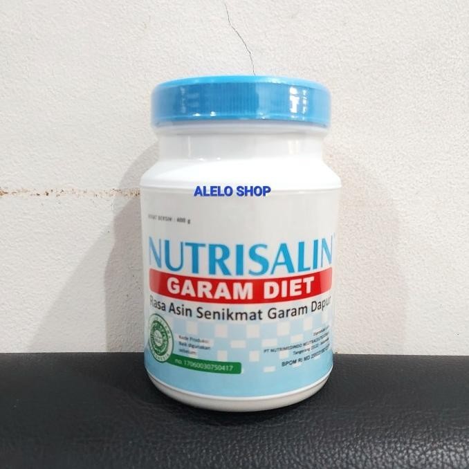 

Nutrisalin garam diet 400gr garam rendah natrium 400 gr garam dapur