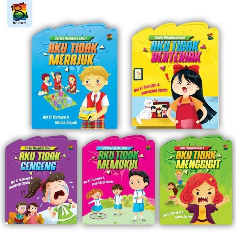 

Buku Cerita Anak PAUD/TK - Cerita Bergambar (Cergam) - Seri Cerdas Mengelola Emosi