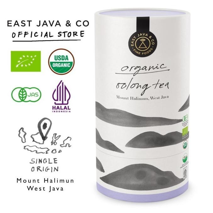 

East Java & Co Organic Oolong Tea -Loose Leaf 80g (Teh Oolong Organik)