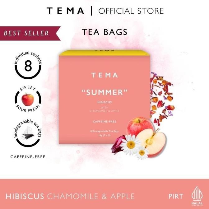 

TEMA Tea Bags - Summer / Chamomile Hibiscus Tea