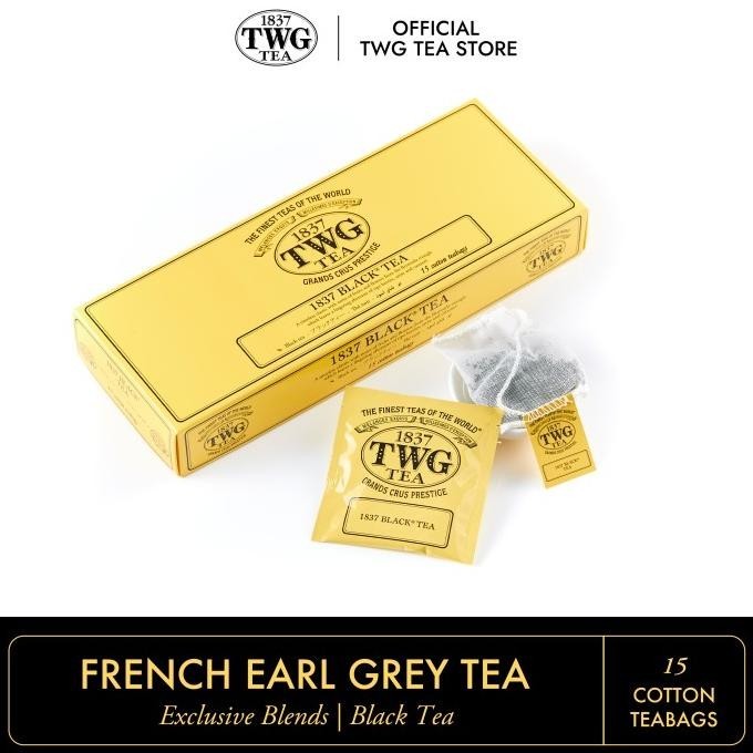 

TWG Tea French Earl Grey, Cotton Teabag