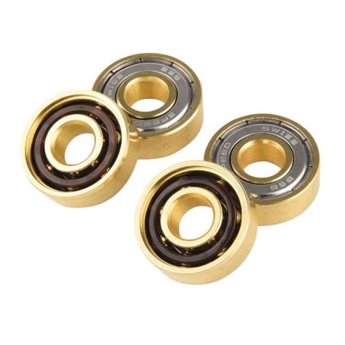 BEARING SEPATU RODA INLINE SKATE BSB SWISS GOLD ORIGINAL BEST QUALITY
