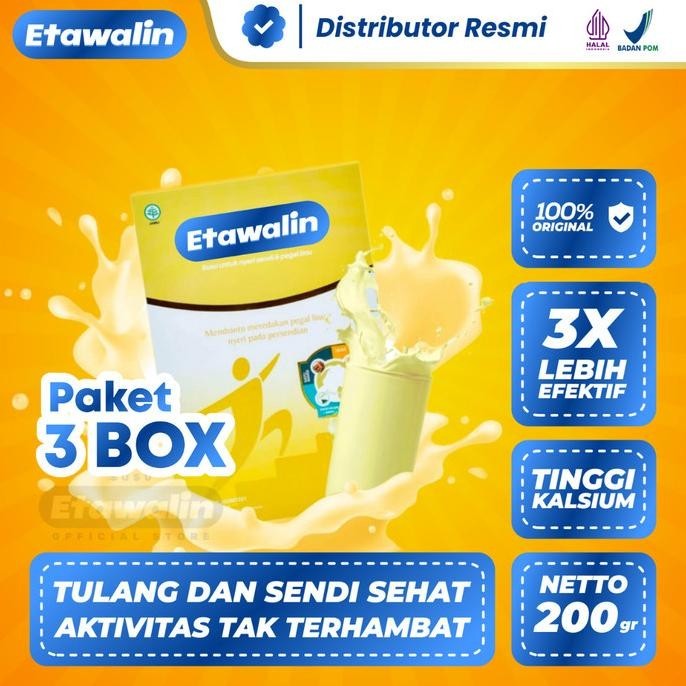 

Susu Etawalin Original atasi Nyeri Sendi dan Tulang PAKET KUAT 3 BOX H24M