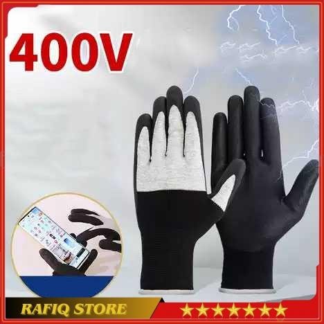 Hgsafety Sarung Tangan Safety Low Voltage Insulation Glove 400V Size L - QE400