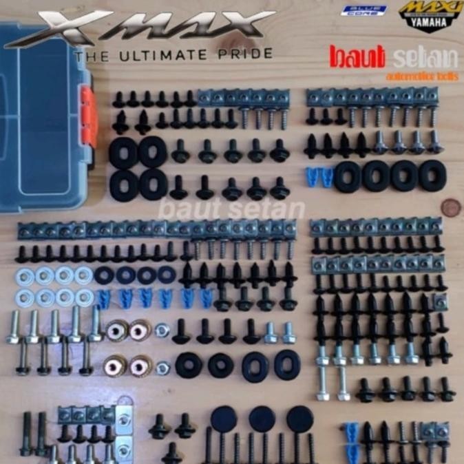 Baut Full Set Body Yamaha Xmax/Baut Lengkap Full Body Xmax