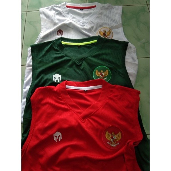 TIMNAS INDO // jersey training singlet timnas indonesia