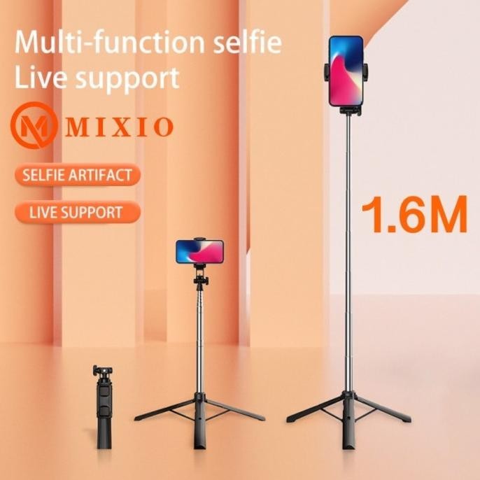 MIXIO A31 160CM Tongsis Bluetooth Selfie Stick Tripod