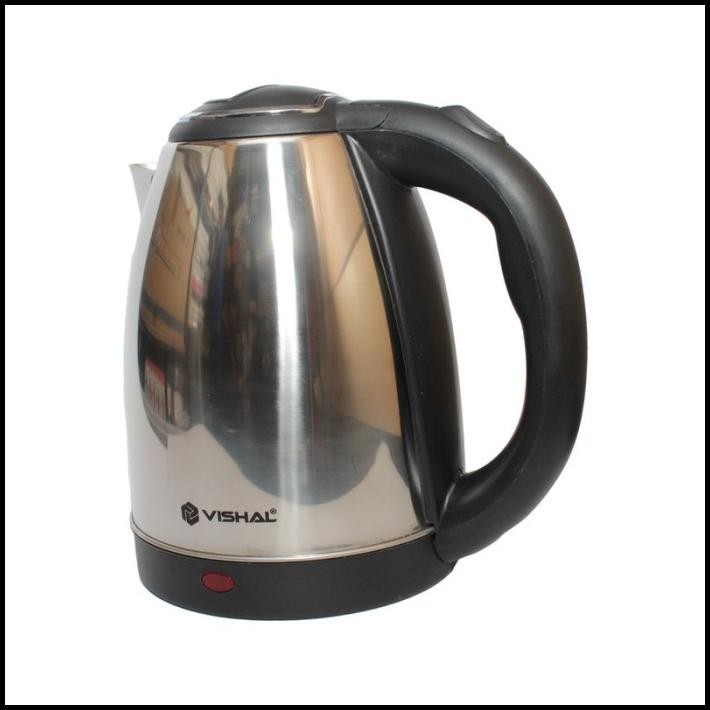VISHAL TEKO LISTRIK STAINLESS 1.8LITER ELECTRIC KETTLE ELEKTRIK EK1801