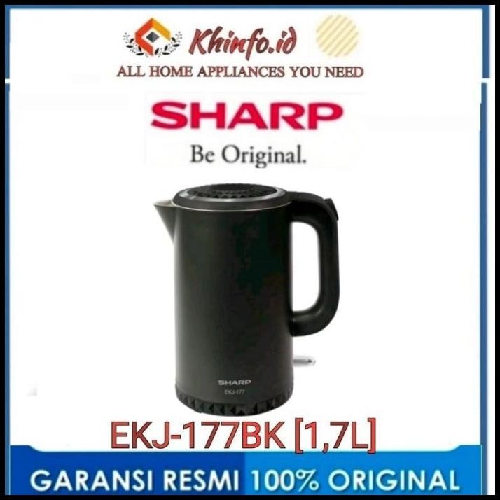 KETTLE ELECTRIC/TEKO LISTRIK SHARP EKJ-156BK/EKJ-177BK